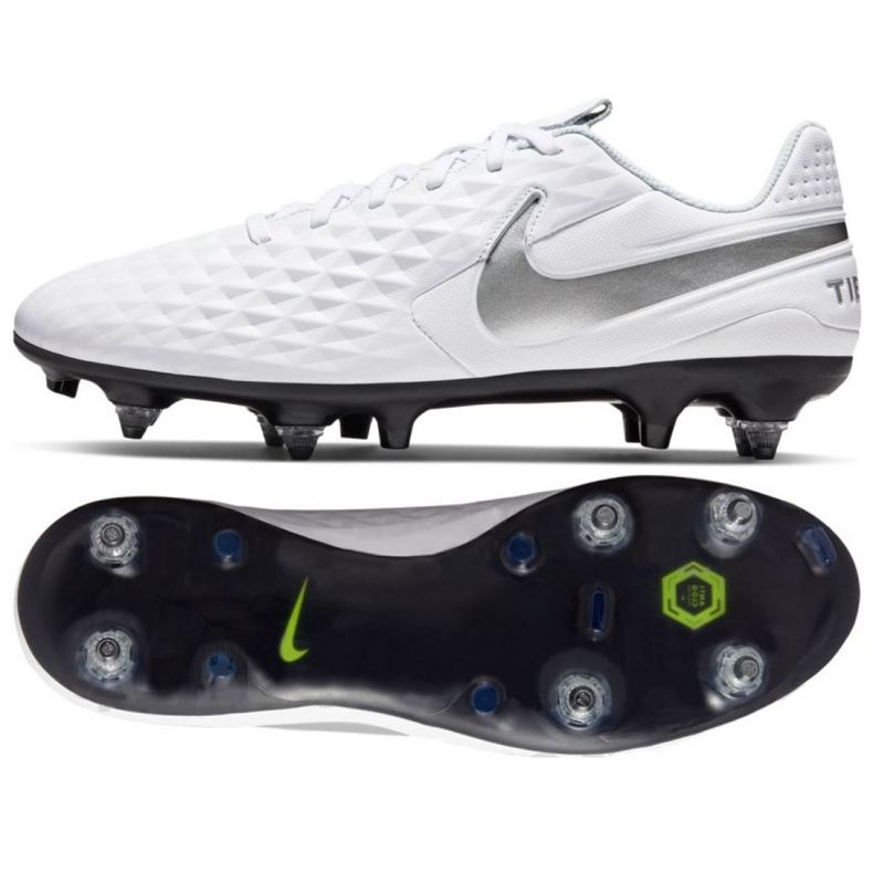 Nike Tiempo Legend 8 Academy SG-Pro Anticlog Traction M AT6014-100 Fußballschuh weiß weiß