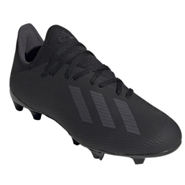 Adidas X 19.3 Fg M F35381 Fußballschuhe schwarz schwarz