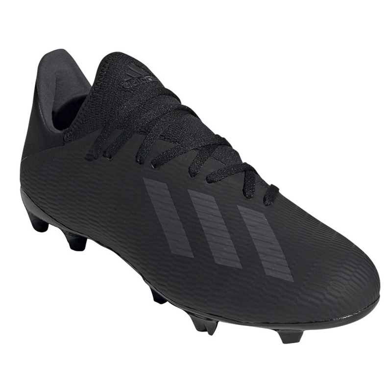 Adidas X 19.3 Fg M F35381 Fußballschuhe schwarz schwarz