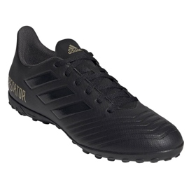Adidas Predator 19.4 Tf F35635 Fußballschuhe schwarz schwarz