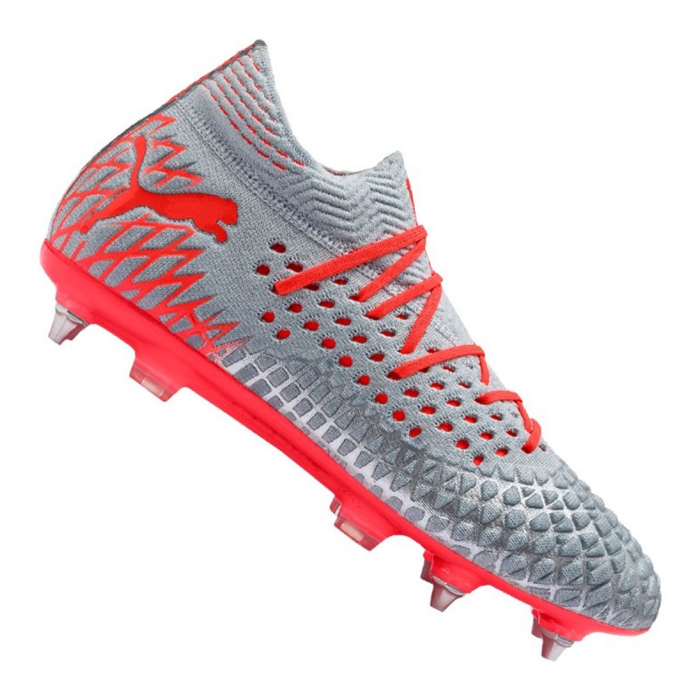Puma Future 4.1 Netfit Mx Sg M 105676-01 Fußballschuhe rot grau