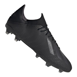 Adidas X 19.2 Fg M F35385 Fußballschuhe schwarz schwarz