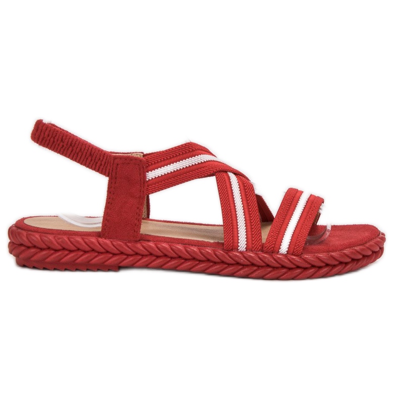 Seastar Bequeme Damensandalen rot