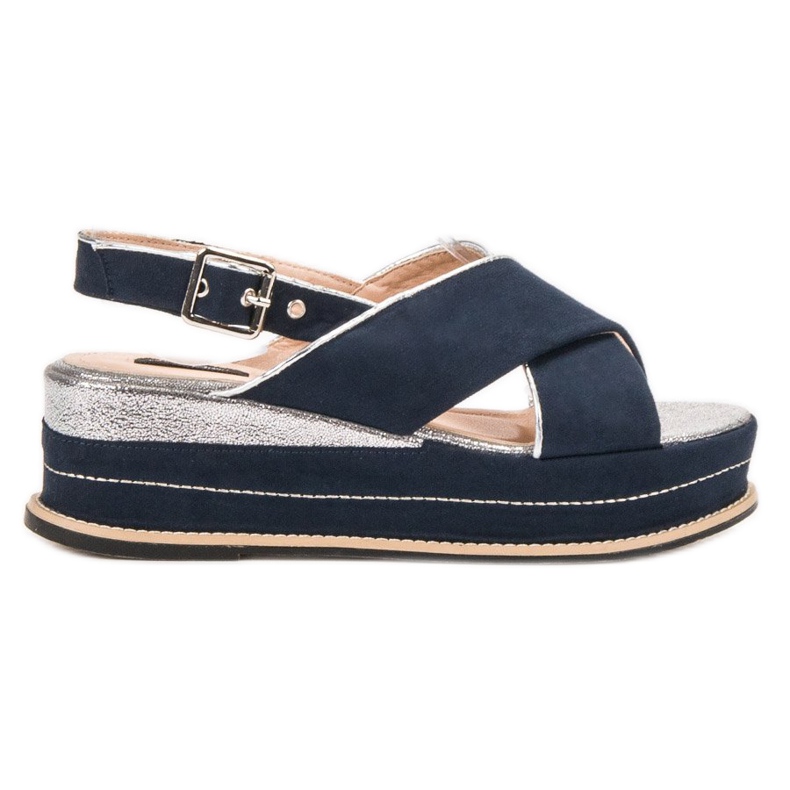 Lily Shoes Sandalen mit Schnallenverschluss blau