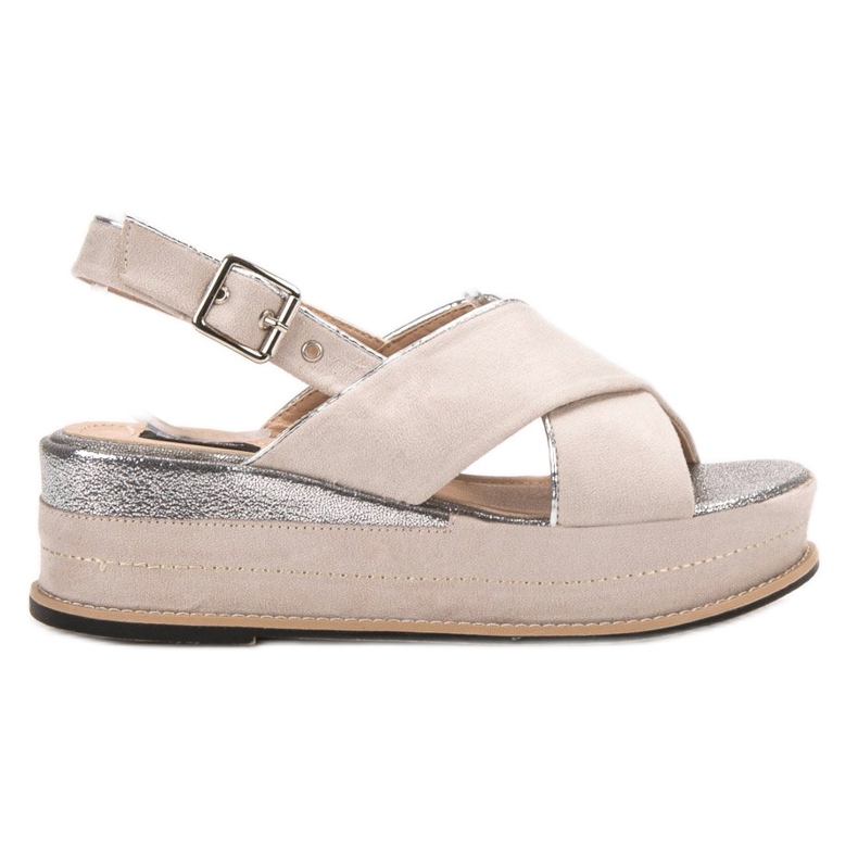 Lily Shoes Sandalen mit Schnallenverschluss braun