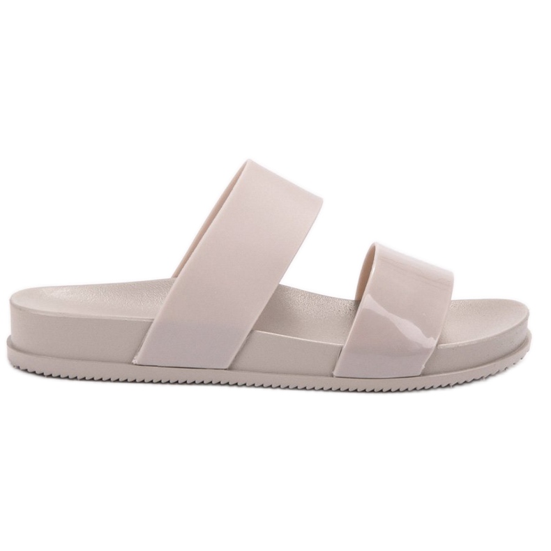 SHELOVET Modische Gummipantoffeln grau