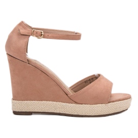 Seastar Keilsandalen rosa