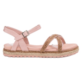 SHELOVET Rosa Damensandalen