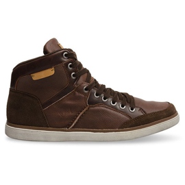 XF117 Camel Hohe Sneaker braun