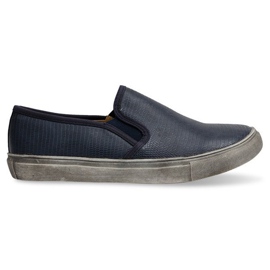 Slip On Sneakers Slip On 2207 Marineblau