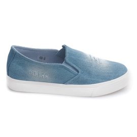 Slip On Jeans K-89 Blau marineblau