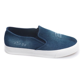 Slip On Jeans K-89 Marineblau navy blau