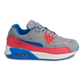 Sportschuhe Neon B306A-44 grau