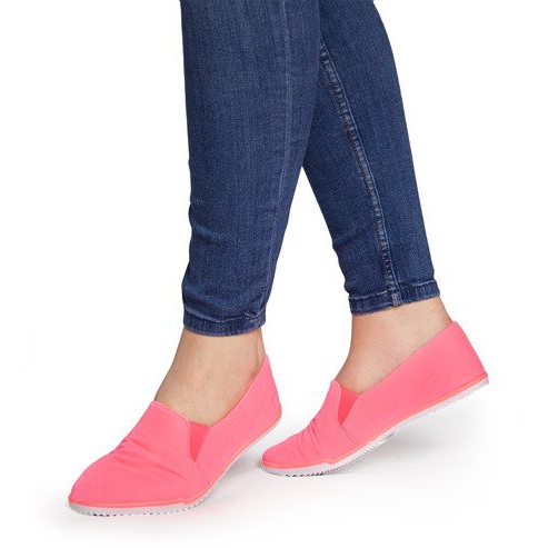 Lycra HB-1 Rosa Slip-On Sneakers
