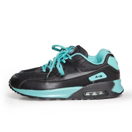 Turnschuhe Turnschuhe Neon B306A-17 schwarz