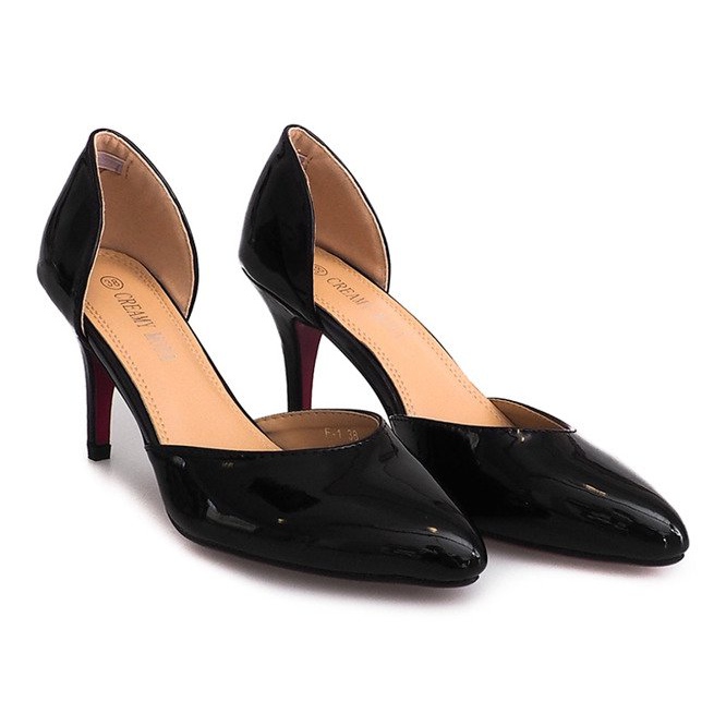 Lackierte Nieten F-1 Schwarz