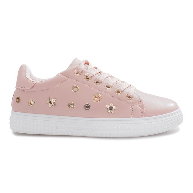 Rosa Sneaker-Stars Toulouse