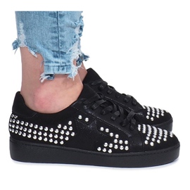Schwarze Sneaker von Angers Stars