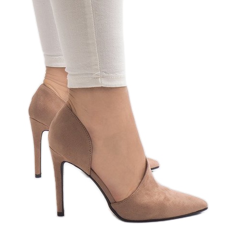 Rosa asymmetrische C82A Absätze