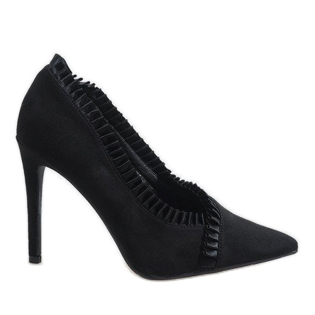 Schwarze klassische C72P-Absätze