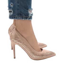 Rosa HYD-A16 klassische Wildlederabsätze