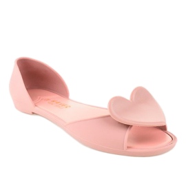 Rosa Melissen-Gummiballerinas mit Herz KM121-24