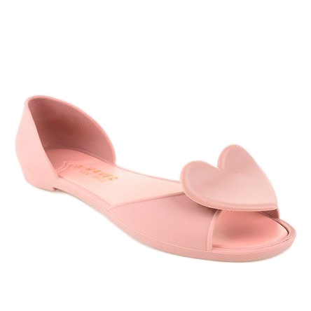 Rosa Melissen-Gummiballerinas mit Herz KM121-24