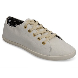 Stoff Sneakers 605 Weiß