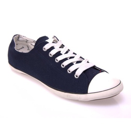 Sneakers aus Stoff 123 Marineblau