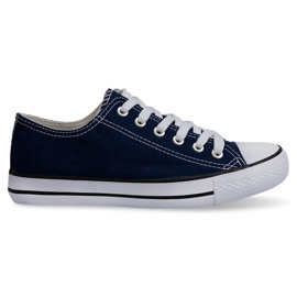 Hohe Sneakers 8223 Marineblau navy blau