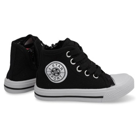 High-Top-Kindersneaker Y1312 Schwarz