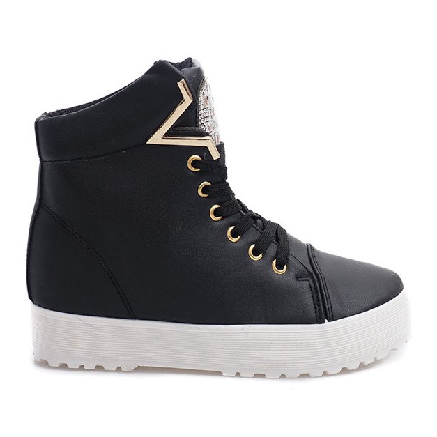 High-Top-Sneaker K08 Schwarz