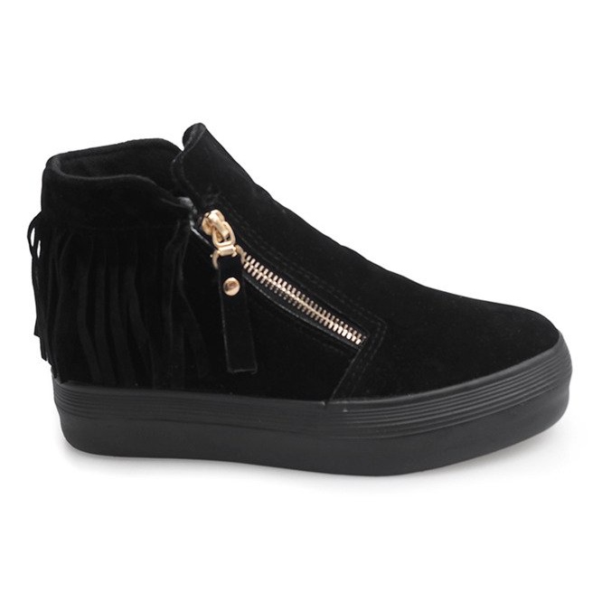 Super modische Creeper F107 Schwarz