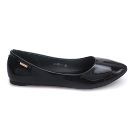 Lackierte Ballerinas 11037 Schwarz
