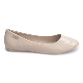 Lackierte Ballerinas 11037 Beige