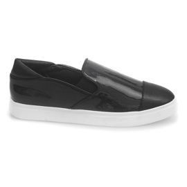 Sneaker Slip On 021 Schwarz