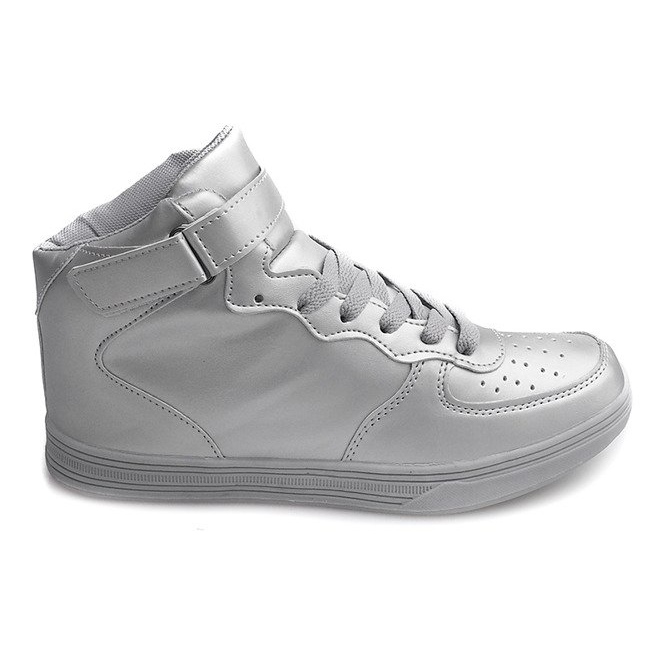 BM Sportschuhe B612 Silber grau