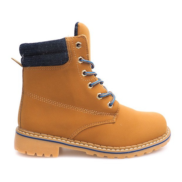 Herbstliche Holzfallenfänger 1-16 YELL / BLU braun