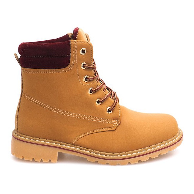 Herbstliche Holzfallenfänger 1-16 YELL / ROT braun