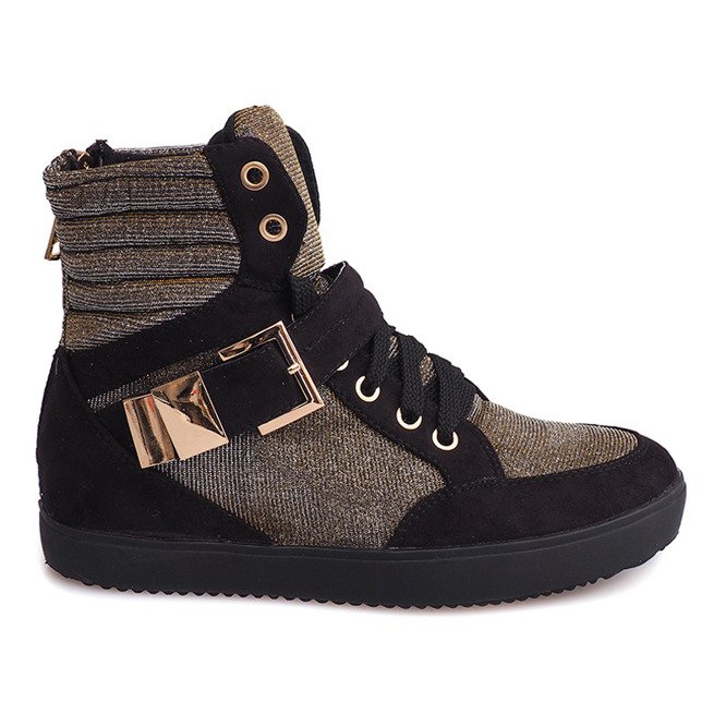 Hohe Sneaker 6981 Schwarz