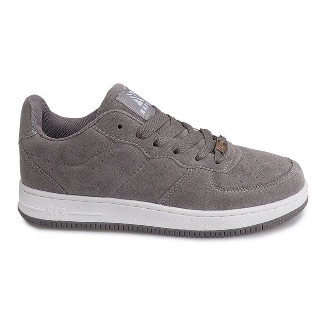 Wildleder Sneakers Air Force B780 Grau gelb