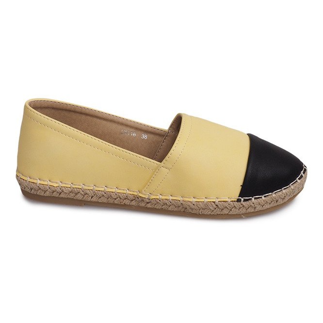 Turnschuhe Espadrilles LX116 Gelb