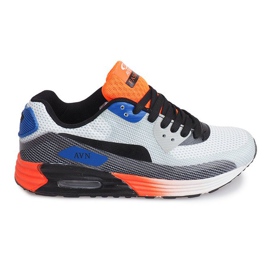 Sportschuhe B49-3 Weiß schwarz mehrfarbig