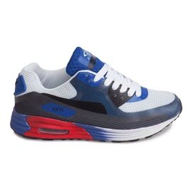 Sportschuhe B49-4 Weiß schwarz mehrfarbig