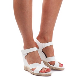 Keilsandalen 5H5670 Weiß braun