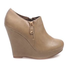 Wedges Boots On Wedge B160 Khaki mehrfarbig