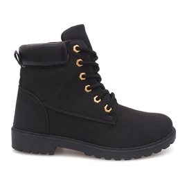 Timberki Trapery 6612 Schwarz