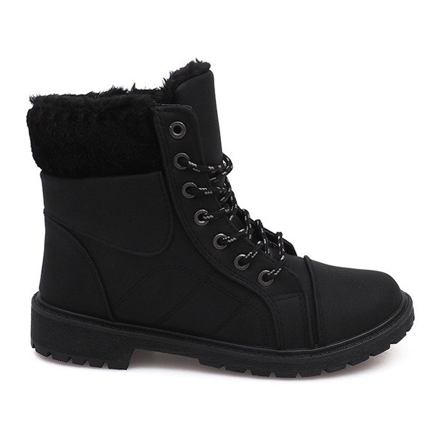 Isolierte Timberki Trappers DD498-1 Schwarz