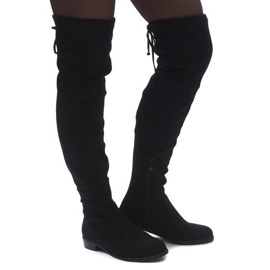Wildlederstiefel 30701 Schwarz