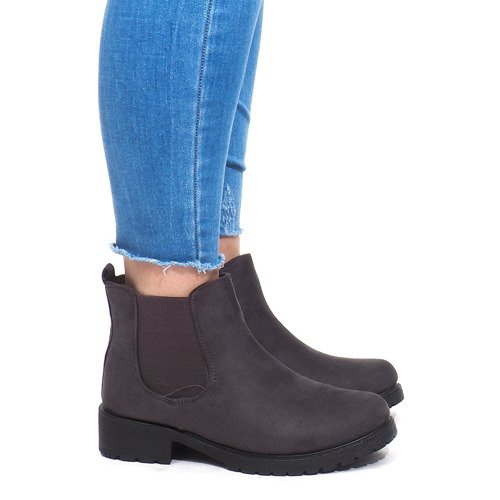 Warme Stiefel DD5251-4 Grau